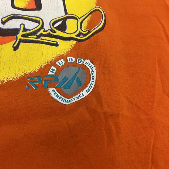 Vintage Ricky Rudd Tide NASCAR Shirt Mens 2XL Ford Racing Tee 90s 1995 USA - Picture 10 of 10